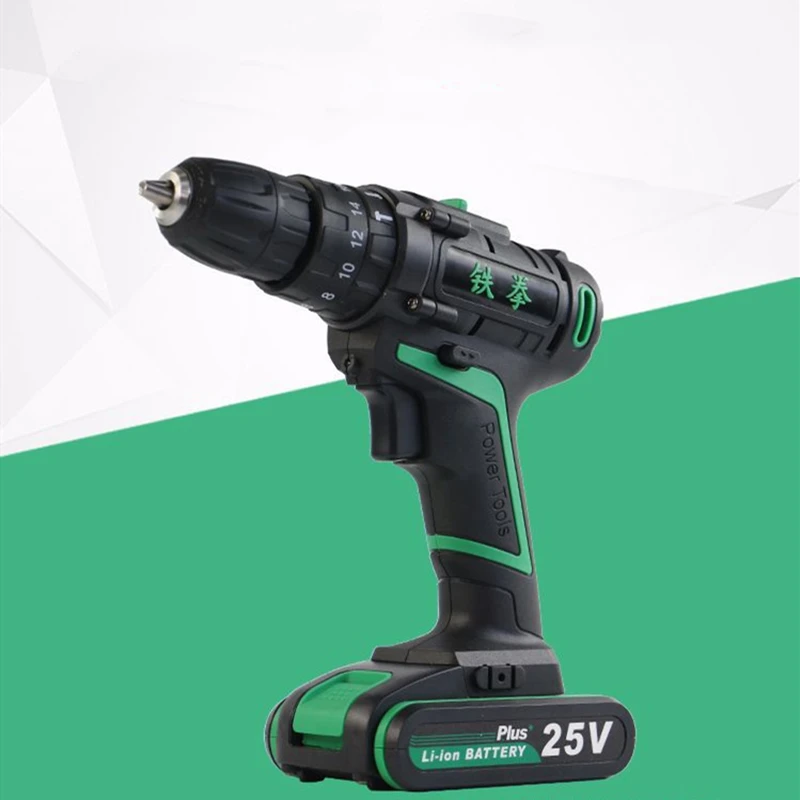 New Style 3 mode 25V Impact Electric Screwdriver Home Diy Power Tools Hand Drill Battery Drill Electric Cordless Hammer Drill
New Style 3 mode 25V Impact Electric Screwdriver Home Diy Power Tools Hand Drill Battery Drill Electric Cordless Hammer Drill