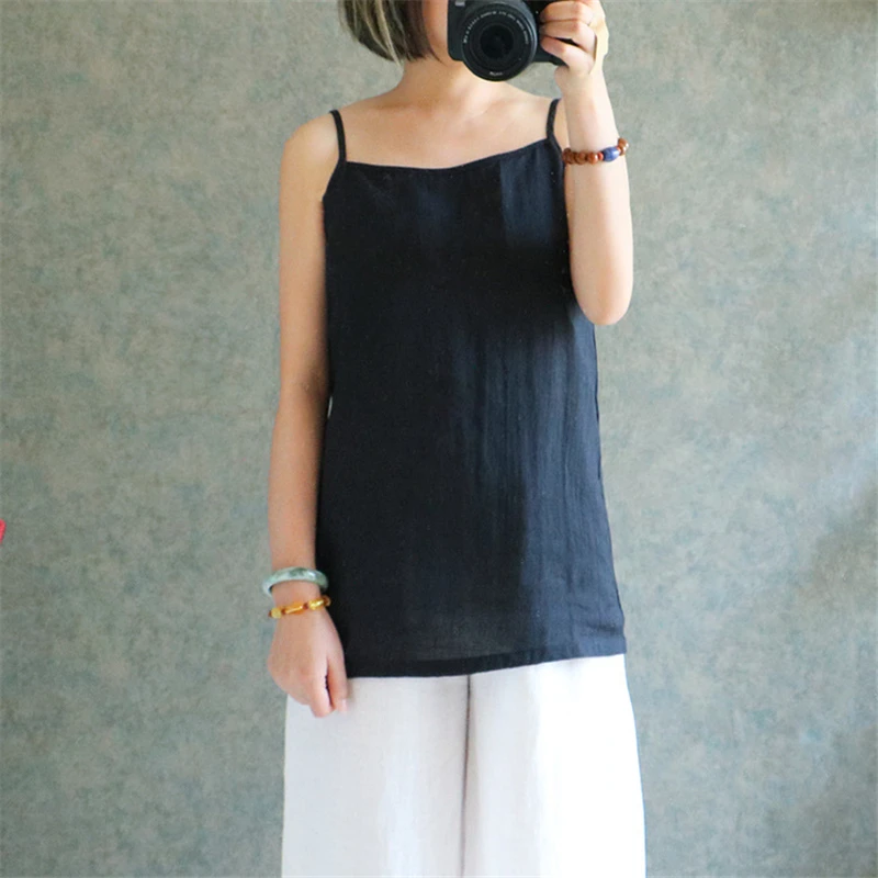 Johnature Camis 2019 New Summer Women Thin Casual Loose Solid Breathable Brief Linen Camis 5 Colour
Johnature Camis 2019 New Summer Women Thin Casual Loose Solid Breathable Brief Linen Camis 5 Colour