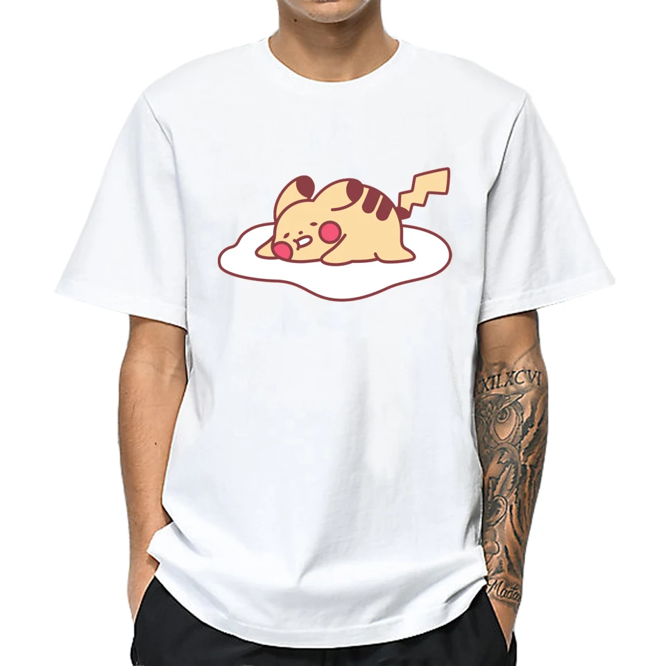 LettBao Pokemon Men's T-Shirts Lazzy Pikachu Funny Print Men Collar T Shirt Japanese Anime Fashion Mens Tshirt Summer Tee Shirt
LettBao Pokemon Men's T-Shirts Lazzy Pikachu Funny Print Men Collar T Shirt Japanese Anime Fashion Mens Tshirt Summer Tee Shirt