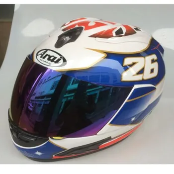 ARAI RX-7 Motorcycle Helmet RX-7 EU/ CORSAIR-X US IOM TT Full Face Motocoss Racing Helmet Isle ,Capacete
ARAI RX-7 Motorcycle Helmet RX-7 EU/ CORSAIR-X US IOM TT Full Face Motocoss Racing Helmet Isle ,Capacete