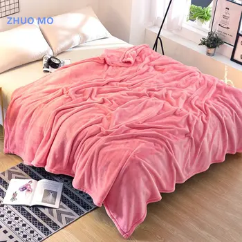 Pink Throw Blanket Warm Thick Coral fleece winter/summer queen full twin size Bedshee for home Family sofa Warm Soft Bedsheet
Pink Throw Blanket Warm Thick Coral fleece winter/summer queen full twin size Bedshee for home Family sofa Warm Soft Bedsheet