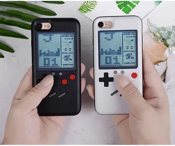 Tetris Toy Brick Portable Handheld Game Player Phone Case For iPhone 6 6s 7 8 X Plus Soft TPU Protective Case Cover 20pcs/lot
Tetris Toy Brick Portable Handheld Game Player Phone Case For iPhone 6 6s 7 8 X Plus Soft TPU Protective Case Cover 20pcs/lot