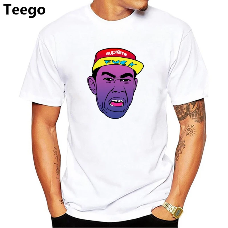 2018 Fashion Odd Future T-Shirt Wolf Gang Tyler The Creator Earl Drawing Tops Tees White/Gray Hip Hop t shirt
2018 Fashion Odd Future T-Shirt Wolf Gang Tyler The Creator Earl Drawing Tops Tees White/Gray Hip Hop t shirt