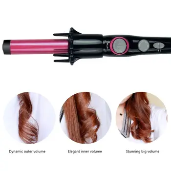 Pro Automatic Easy Curling Iron Ceramic Hair Curler Hair Styling Tools Ceramic Automatic Shiny Salon Style Curls
Pro Automatic Easy Curling Iron Ceramic Hair Curler Hair Styling Tools Ceramic Automatic Shiny Salon Style Curls
