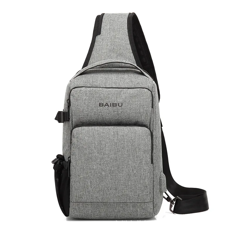 Bumbag Heuptas Hip Bag Chest Bags USB Charging Chest Pack Tight Bag Men's Satchel Gray for Ipad Work Leisure Travel Shoulder Bag
Bumbag Heuptas Hip Bag Chest Bags USB Charging Chest Pack Tight Bag Men's Satchel Gray for Ipad Work Leisure Travel Shoulder Bag