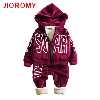 JIOROMY Baby Boys Clothing Sets 2019 New Winter Warm Thick Letter Zipper Corduroy with A Hat Suits for Kids Children's Clothing
JIOROMY Baby Boys Clothing Sets 2019 New Winter Warm Thick Letter Zipper Corduroy with A Hat Suits for Kids Children's Clothing