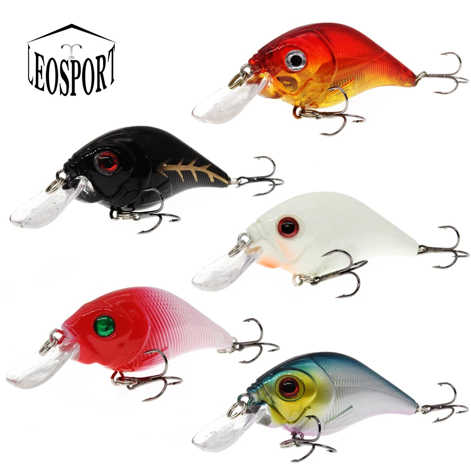1pc 8cm/11G 3D Eyes Lifelike Fishing Lure With Treble Hooks Crankbait Fishing Tackle 5 Colors Good Quality Crank bait Wholesale
1pc 8cm/11G 3D Eyes Lifelike Fishing Lure With Treble Hooks Crankbait Fishing Tackle 5 Colors Good Quality Crank bait Wholesale