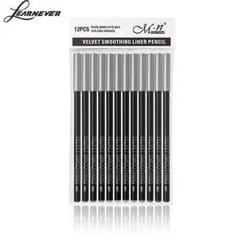 12pcs/Pack Eyeliner pencil Waterproof Eyeliner Beauty Cosmetic Smooth Black Shade Eyeliner Pencil Makeup Tools
12pcs/Pack Eyeliner pencil Waterproof Eyeliner Beauty Cosmetic Smooth Black Shade Eyeliner Pencil Makeup Tools