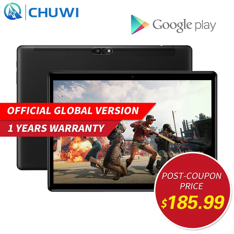 

CHUWI Hi9 Air 10.1 inch Android 8.0 Tablet PC MT6797 X20 Deca Core 4GB RAM 64GB ROM Dual WIFI 4G LTE Tablet Phone Call GPS IPS