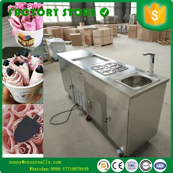 customized ice cream maker fried ice cream machine with 6 fruit tanks,sink and worktable
customized ice cream maker fried ice cream machine with 6 fruit tanks,sink and worktable