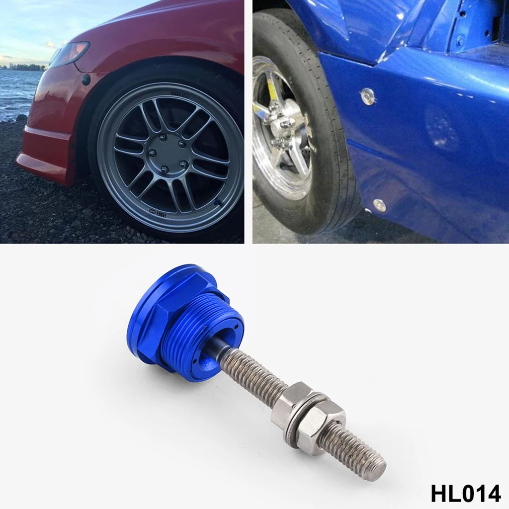 High Performance Push Button Quick Release Bonnet Hood Pins Lock Latch Brand New Multi-Purpose Push Button Release Latches
