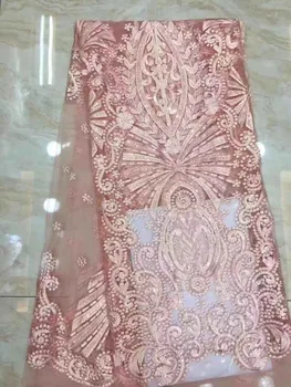 pink African Tulle Lace Fabric With sequins High Quality 2019 French Net Lace Fabric For Women Party Dress 5 yards
pink African Tulle Lace Fabric With sequins High Quality 2019 French Net Lace Fabric For Women Party Dress 5 yards