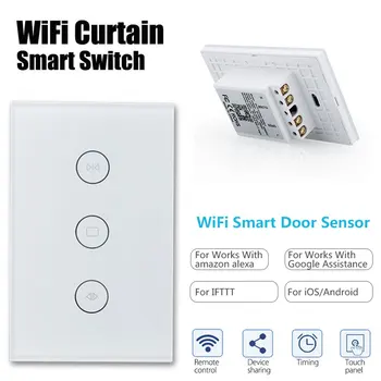 Wifi Curtain Roller Switch Wifi Electrical Blinds Switch 120 Type Wireless WiFi Wall Switch Timing Automation Phone APP
Wifi Curtain Roller Switch Wifi Electrical Blinds Switch 120 Type Wireless WiFi Wall Switch Timing Automation Phone APP