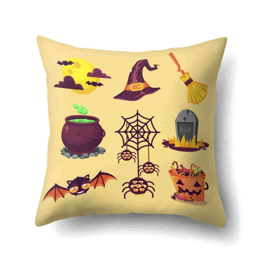 Cushion Decoration Halloween Cartoon Printed Waist Throw Cute Pillow For Car Seat Chair Home Decor Decorativos Kussenvulling
Cushion Decoration Halloween Cartoon Printed Waist Throw Cute Pillow For Car Seat Chair Home Decor Decorativos Kussenvulling