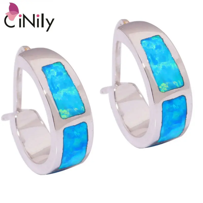 Silver Earrings Blue Fire Opal Wholesale Retail Hot Sell Fashion for Women Jewelry Hoop Earrings 18mm OH2662
Silver Earrings Blue Fire Opal Wholesale Retail Hot Sell Fashion for Women Jewelry Hoop Earrings 18mm OH2662