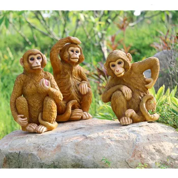 Pastorale Snub-nosed Monkey Simulation Animal Model Colophony Crafts Sculpture Rockery Garden Decoration G1069
Pastorale Snub-nosed Monkey Simulation Animal Model Colophony Crafts Sculpture Rockery Garden Decoration G1069