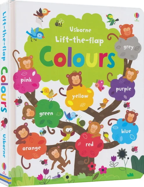 Usborne lift the flap colours English Educational Picture Books Baby Childhood learning reading book gift
Usborne lift the flap colours English Educational Picture Books Baby Childhood learning reading book gift