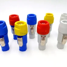 Luz de palco led powercon conector nac3fca 20a cabo falar-on conectores 250 v alto-falante powercon 3 pinos(China)