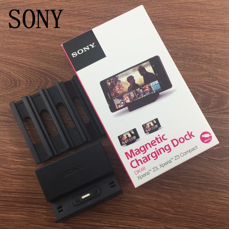 Original Sony DK48 Magnetic Charging Dock Station Cradle magnet Charger For SONY Xperia Z3 Z2 Z1 Mini Compact D5833 L55U M55W
Original Sony DK48 Magnetic Charging Dock Station Cradle magnet Charger For SONY Xperia Z3 Z2 Z1 Mini Compact D5833 L55U M55W