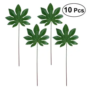 10pcs Green Octagonal Gold Plate Leaves Imitation Plant Beach Theme Decorations for Birthdays Prom
10pcs Green Octagonal Gold Plate Leaves Imitation Plant Beach Theme Decorations for Birthdays Prom