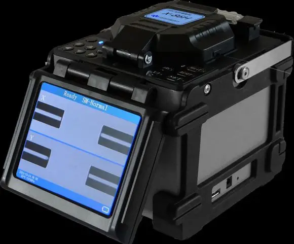 DHL Free Shipping Automatic Heating FTTH Fiber Optic Splicing Machine Optical Fiber Fusion Splicer X-86H
DHL Free Shipping Automatic Heating FTTH Fiber Optic Splicing Machine Optical Fiber Fusion Splicer X-86H