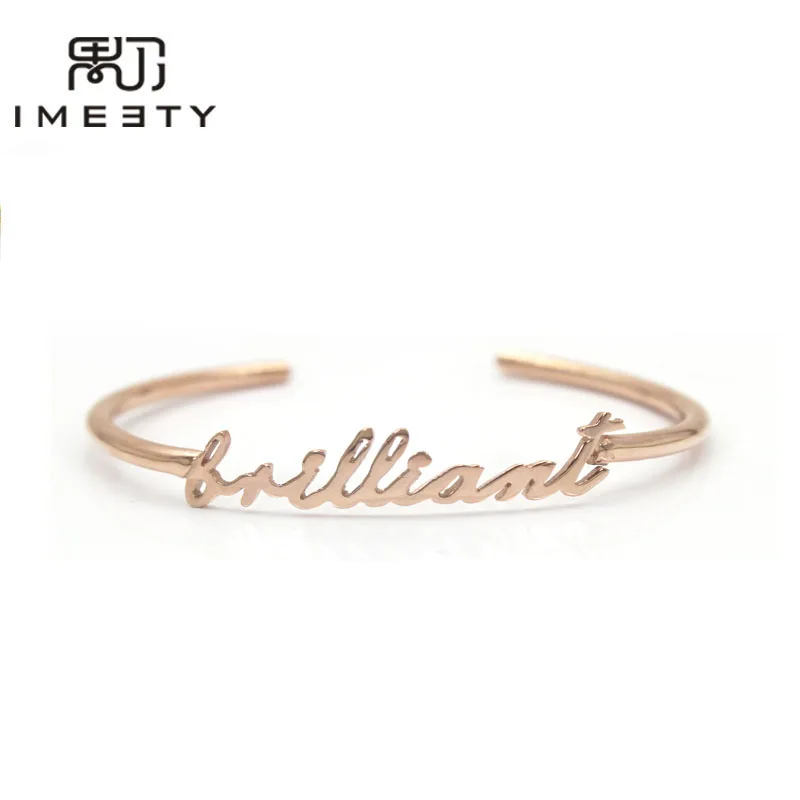 IMEETY dainty bangle jewelry with any name silver tiny name pendant handmade personalized nameplate bangle bracelets for her
IMEETY dainty bangle jewelry with any name silver tiny name pendant handmade personalized nameplate bangle bracelets for her