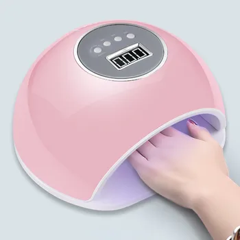 72W UV LED Nail Dryer Lamp 4 Timer Setting Automatic Sensor LCD Display Function for Fingernail Toenail Gel Lamp Manicure Tool
72W UV LED Nail Dryer Lamp 4 Timer Setting Automatic Sensor LCD Display Function for Fingernail Toenail Gel Lamp Manicure Tool