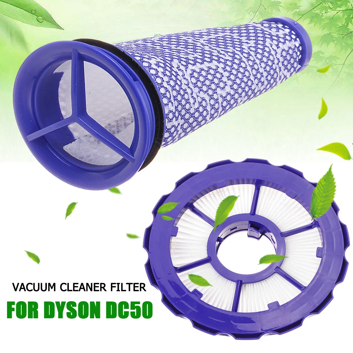 2PCS Front + Rear Vacuum Cleaner Spare Part Replacement Filters Washable Cleaning Dust Filter Kit For Dyson DC50 Accessories
2PCS Front + Rear Vacuum Cleaner Spare Part Replacement Filters Washable Cleaning Dust Filter Kit For Dyson DC50 Accessories