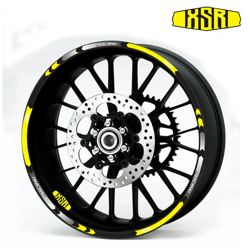 High quality Motorcycle Rim Wheel Decal Accessory Sticker Reflective waterproof sticker for Yamaha XSR700 XSR900
High quality Motorcycle Rim Wheel Decal Accessory Sticker Reflective waterproof sticker for Yamaha XSR700 XSR900