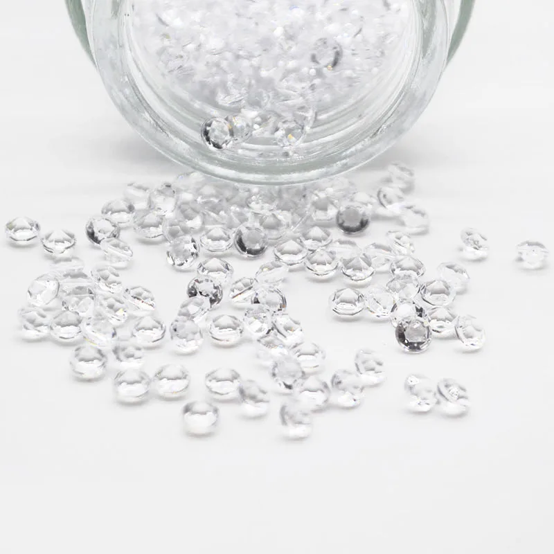 1000pcs/lot Table Decoration Mini Clear Acrylic Diamond Confetti Wedding Crafts Table Scatters Event Party Festive Supplies
1000pcs/lot Table Decoration Mini Clear Acrylic Diamond Confetti Wedding Crafts Table Scatters Event Party Festive Supplies