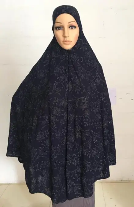 H1379 latest big size instant hijab glitter pray hijab muslim scarf overhead thigh length jibab khimar
H1379 latest big size instant hijab glitter pray hijab muslim scarf overhead thigh length jibab khimar