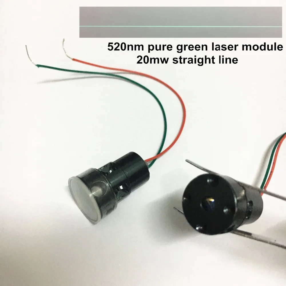 1 piece 532nm pure green laser module,20mw straight line Laser positioning (7V~7.5V)
1 piece 532nm pure green laser module,20mw straight line Laser positioning (7V~7.5V)
