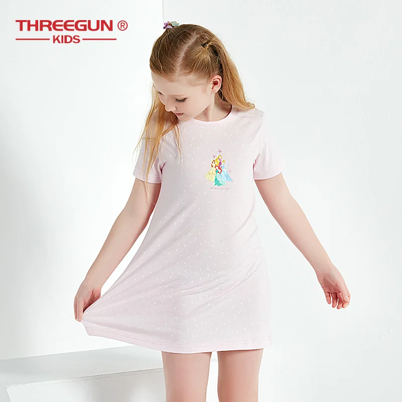 THREEGUN X Disney Princess Nightgown Toddler Girls Lovely Nightgown 32STK 100% Cotton Summer Pajama Sleepwear Dress Nightdress
THREEGUN X Disney Princess Nightgown Toddler Girls Lovely Nightgown 32STK 100% Cotton Summer Pajama Sleepwear Dress Nightdress