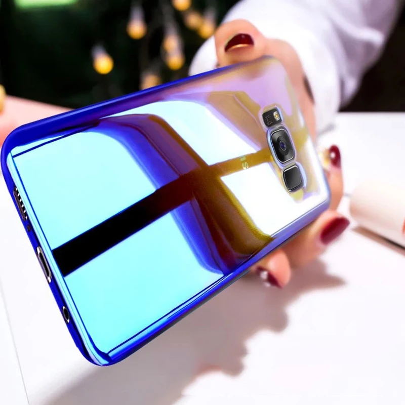 Matcheasy Hard Gradient PC Case For Samsung Galaxy S8 S9 Case Samsung S8 S9 Plus Luxury Plating Blue Ray Light Phone Cover Coque
Matcheasy Hard Gradient PC Case For Samsung Galaxy S8 S9 Case Samsung S8 S9 Plus Luxury Plating Blue Ray Light Phone Cover Coque
