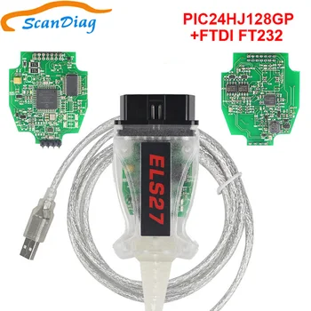 Newest ELS27 FORScan PIC24HJ128GP+FTDI Microchip For Ford forMazda forMercury Designed Work Over ELM327&J2534 ELS 27 V2.2.6C
Newest ELS27 FORScan PIC24HJ128GP+FTDI Microchip For Ford forMazda forMercury Designed Work Over ELM327&J2534 ELS 27 V2.2.6C