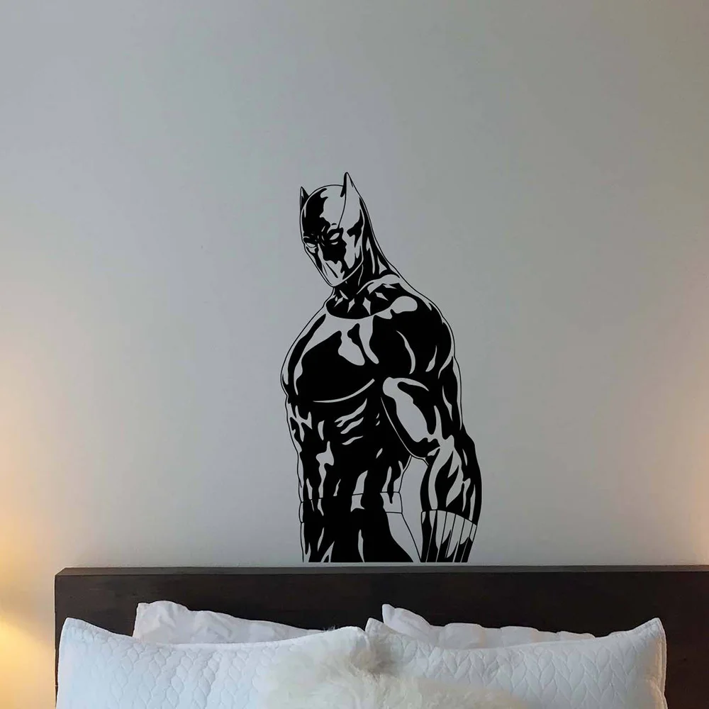 Black Panther Superhero Comics Movie Vinyl Decal Wall Stickers Home Decor Bedroom Art Mural Gifts
Black Panther Superhero Comics Movie Vinyl Decal Wall Stickers Home Decor Bedroom Art Mural Gifts