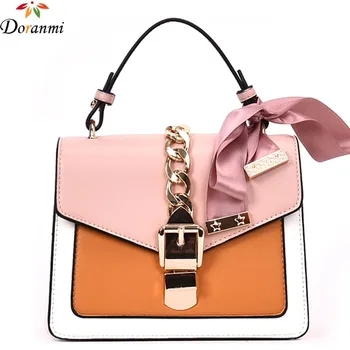 DORANMI Buckle Flap Crossbody Bag 2019 Luxury Brand Designed Women's Bag Square Shoulder Bag Scarf Panelled Messenger DJB333
DORANMI Buckle Flap Crossbody Bag 2019 Luxury Brand Designed Women's Bag Square Shoulder Bag Scarf Panelled Messenger DJB333