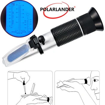 Automotive antifreeze Polarlander freezing point tester Urea Adblue Battery fluid Glass water tester meter ATC Tool
Automotive antifreeze Polarlander freezing point tester Urea Adblue Battery fluid Glass water tester meter ATC Tool