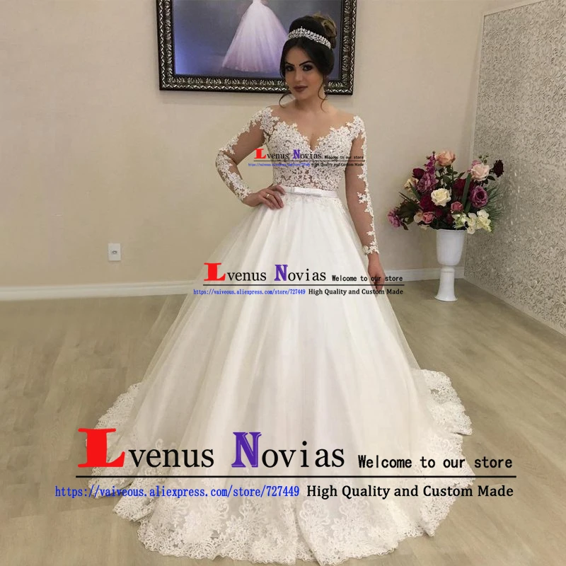 Sexy Back Vestido de Novia Vintage Lace Bridal Dress Romantic Bohemian Long Sleeve Ball Gown Wedding Dress 2019 abito da sposa
Sexy Back Vestido de Novia Vintage Lace Bridal Dress Romantic Bohemian Long Sleeve Ball Gown Wedding Dress 2019 abito da sposa