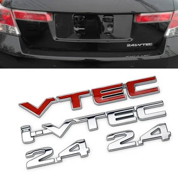Metal Sticker Auto For Honda 2.4 VTEC I-VTEC Accord NSX CRV Jade Jazz Fit Odyssey Insight HRV Rear Side Badge New Car Styling
Metal Sticker Auto For Honda 2.4 VTEC I-VTEC Accord NSX CRV Jade Jazz Fit Odyssey Insight HRV Rear Side Badge New Car Styling