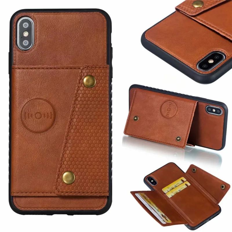 TIKITAKA Multi Card Holders Wallet Case For iPhone Xs Max XR X Magnet Buckle Cover for iPhone 6 6S 7 8 Plus Case with Bracket
TIKITAKA Multi Card Holders Wallet Case For iPhone Xs Max XR X Magnet Buckle Cover for iPhone 6 6S 7 8 Plus Case with Bracket