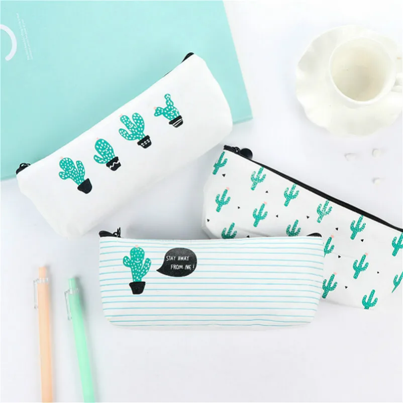 1p Cute Cartoon Cactus Pencil Case Kawaii for Girls School Supplies Cosmetic Bag for Women Office Supplies Escolar Canvas 2018
1p Cute Cartoon Cactus Pencil Case Kawaii for Girls School Supplies Cosmetic Bag for Women Office Supplies Escolar Canvas 2018