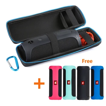 2 in 1 Hard EVA Carry Zipper Storage Box Bag+ Soft Silicone Case Cover For JBL Flip 4 Bluetooth Speaker For JBL Flip4 Column
2 in 1 Hard EVA Carry Zipper Storage Box Bag+ Soft Silicone Case Cover For JBL Flip 4 Bluetooth Speaker For JBL Flip4 Column