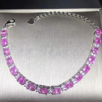 Pink sapphire chain bracelet Free shipping Per Jewelry Real natural pink sapphire 1ct*16pcs gemstone #XY18092608
Pink sapphire chain bracelet Free shipping Per Jewelry Real natural pink sapphire 1ct*16pcs gemstone #XY18092608