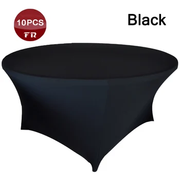 Hot Sale 10pcs/Lot Lycra Stretch Party Table Covers Cheap Spandex Decor Table Cover Cloths for Wedding Marriage Hotel Outdoor
Hot Sale 10pcs/Lot Lycra Stretch Party Table Covers Cheap Spandex Decor Table Cover Cloths for Wedding Marriage Hotel Outdoor