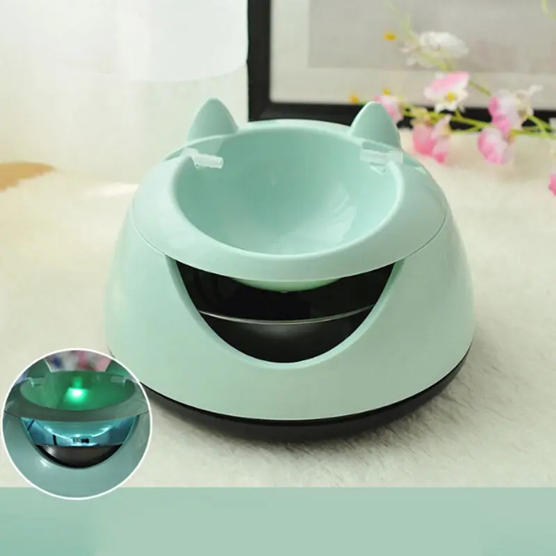 Electric Automatic Pets Mute Water Filter Dispensers Circulation Drinking Fountain Sensor Night Light Inner Stainless Steel Bowl
Electric Automatic Pets Mute Water Filter Dispensers Circulation Drinking Fountain Sensor Night Light Inner Stainless Steel Bowl