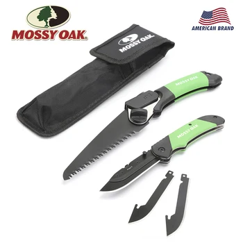 MOSSY OAK 2PC Folding Knife and Saw Outdoor Camping Tool Set Folding Knife Saw Emergency Gear
MOSSY OAK 2PC Folding Knife and Saw Outdoor Camping Tool Set Folding Knife Saw Emergency Gear