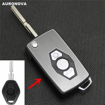 AURONOVA New Upgrade Folding Key Shell for BMW 3 5 7 Series Z3 Z4 X3 X5 M5 325i E38 E39 E46 3 Buttons Hu58 Blade Car Key Case
AURONOVA New Upgrade Folding Key Shell for BMW 3 5 7 Series Z3 Z4 X3 X5 M5 325i E38 E39 E46 3 Buttons Hu58 Blade Car Key Case
