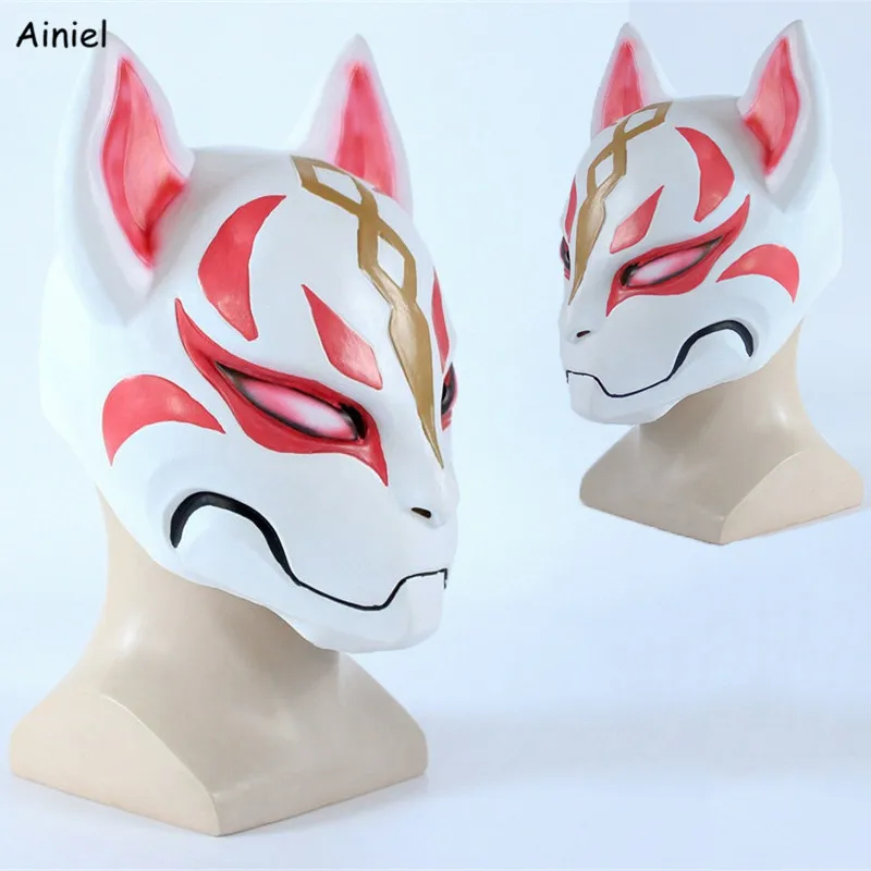 Game Fox Drift Skin cosplay costume Mask Action Figure Model fox Mask Cosplay Full Face Latex Mask Adult Halloween mask Men
Game Fox Drift Skin cosplay costume Mask Action Figure Model fox Mask Cosplay Full Face Latex Mask Adult Halloween mask Men