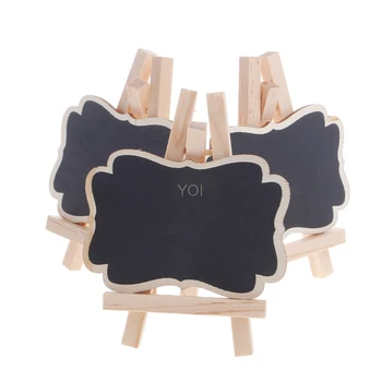 3Pcs/set Mini Vintage Wooden Blackboard Chalkboard Stand for Wedding Party Table Tags For Party Wedding Christmas Decoration
3Pcs/set Mini Vintage Wooden Blackboard Chalkboard Stand for Wedding Party Table Tags For Party Wedding Christmas Decoration